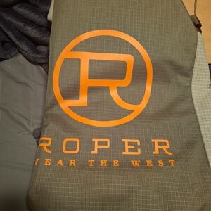 Roper Charcoal and Orange Duffle/backpack NEW